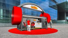 Auffallend besonders, keine Problem mit unseren Pop-Up-Store-Containern